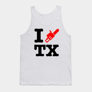 I Chainsaw Texas Tank Top